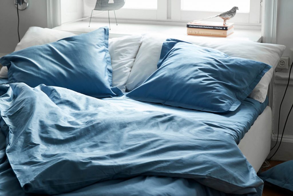 How To Make A Linen Duvet Cover In Sea Blue: The Easiest And Quick Way
