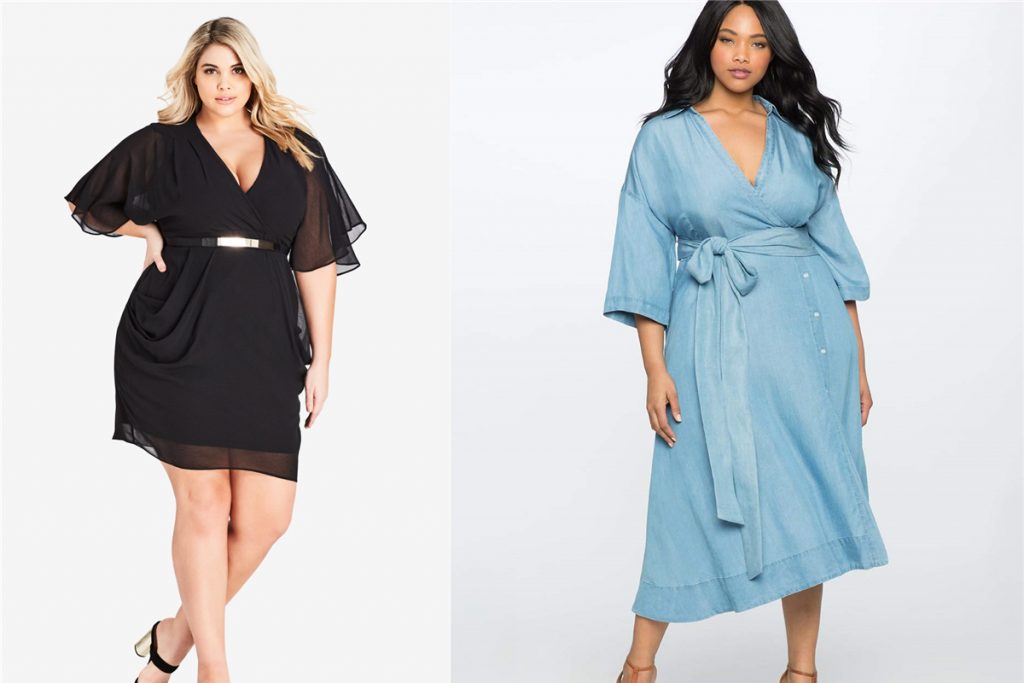 Wrap Dress For Plus Size Women.