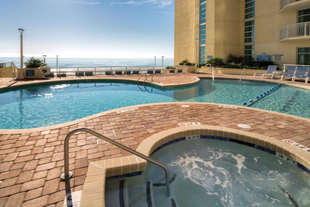 Travel Inn Myrtle Beach Wyndham Ocean View Resort.