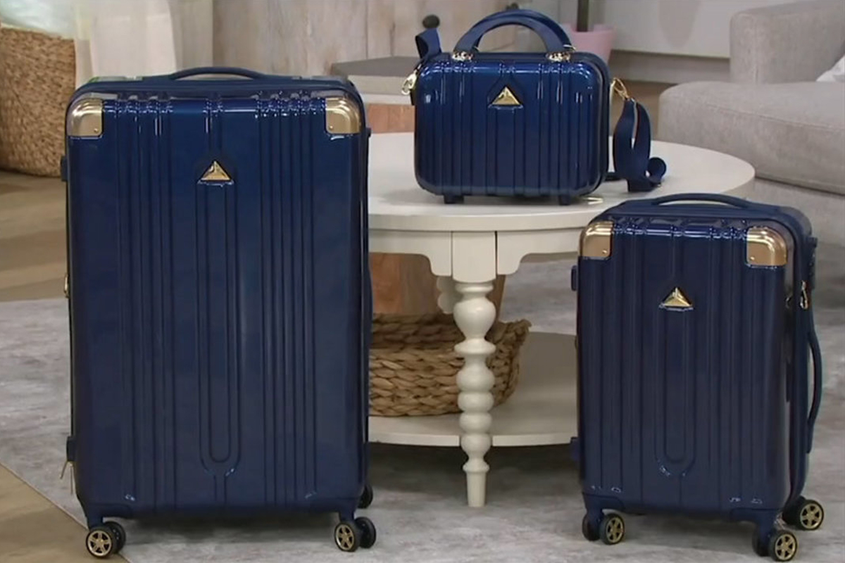 Try The New Triforce Luggage Set Of 3 Spinner Luggage All Thing Reviews